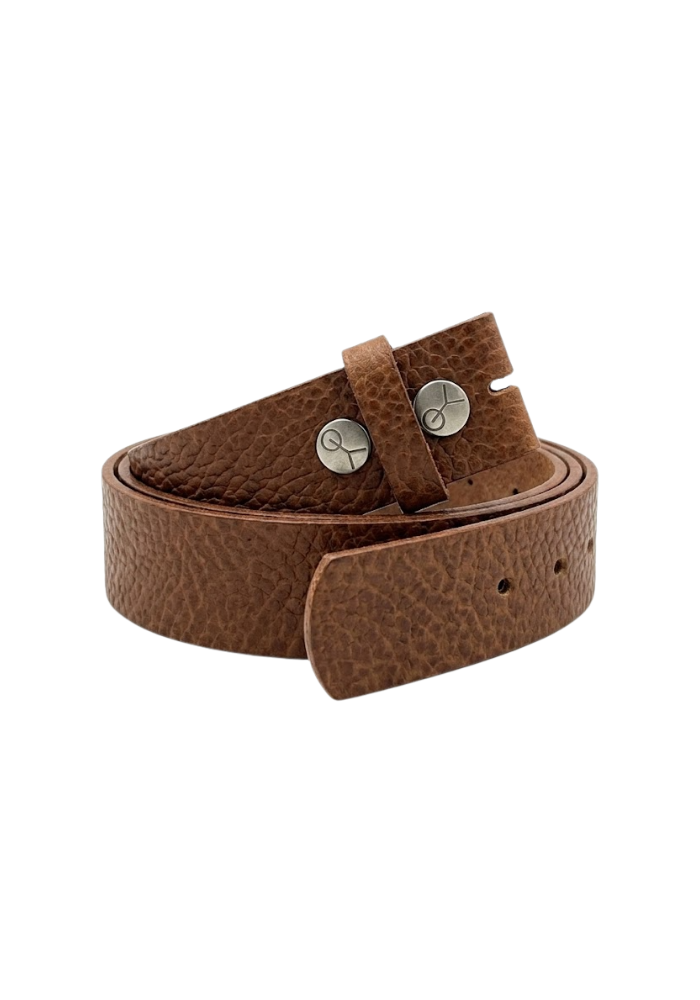 Tige De Ceinture En Cuir Preto 25mm Marron - Yolete