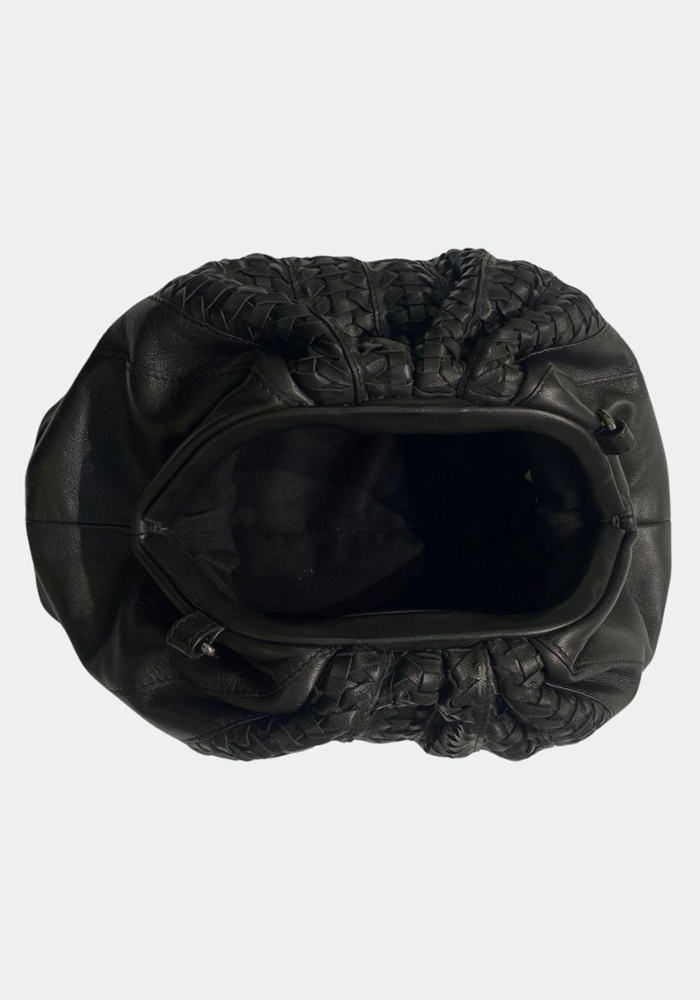 Sac Big Uniq Tressé Black - Sista Paris