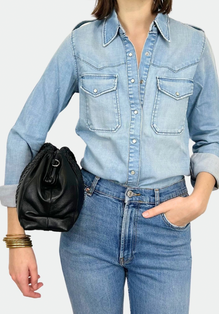 Sac Big Uniq Tressé Black - Sista Paris