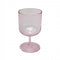 Vaso grande de tallo rosa
