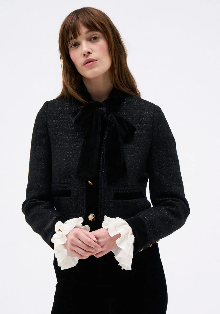 Veste Carla Noire - DMN Paris
