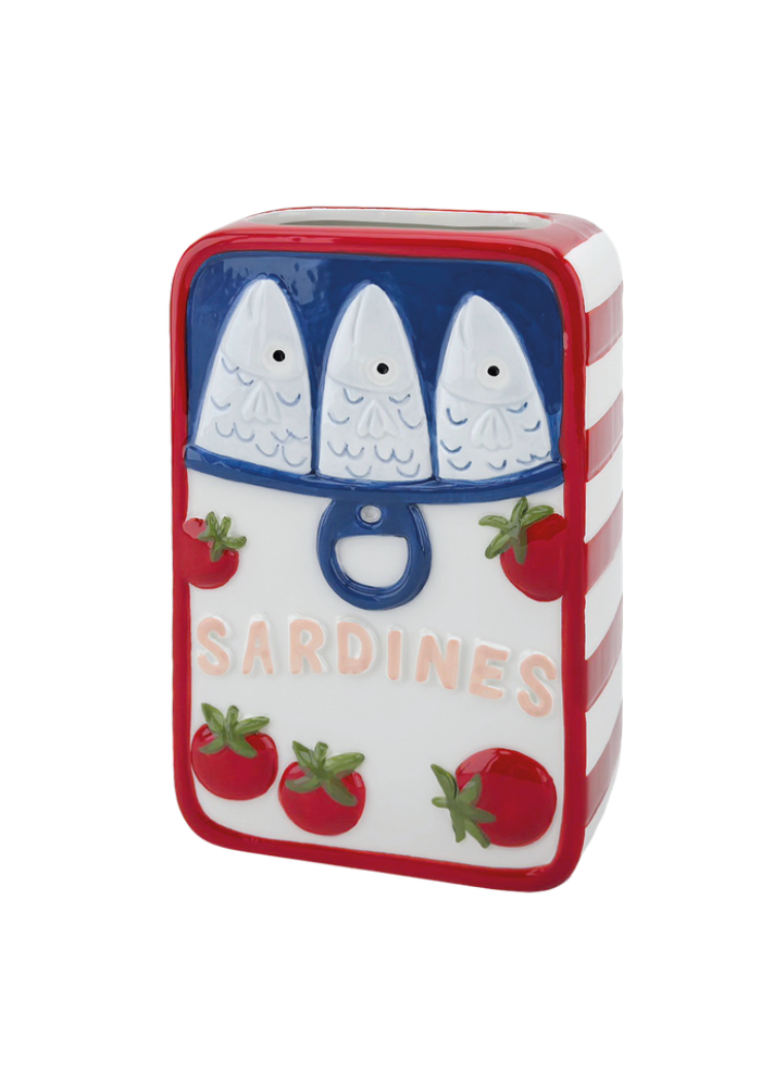 Vase Sardines Tomate Bleu - Opjet