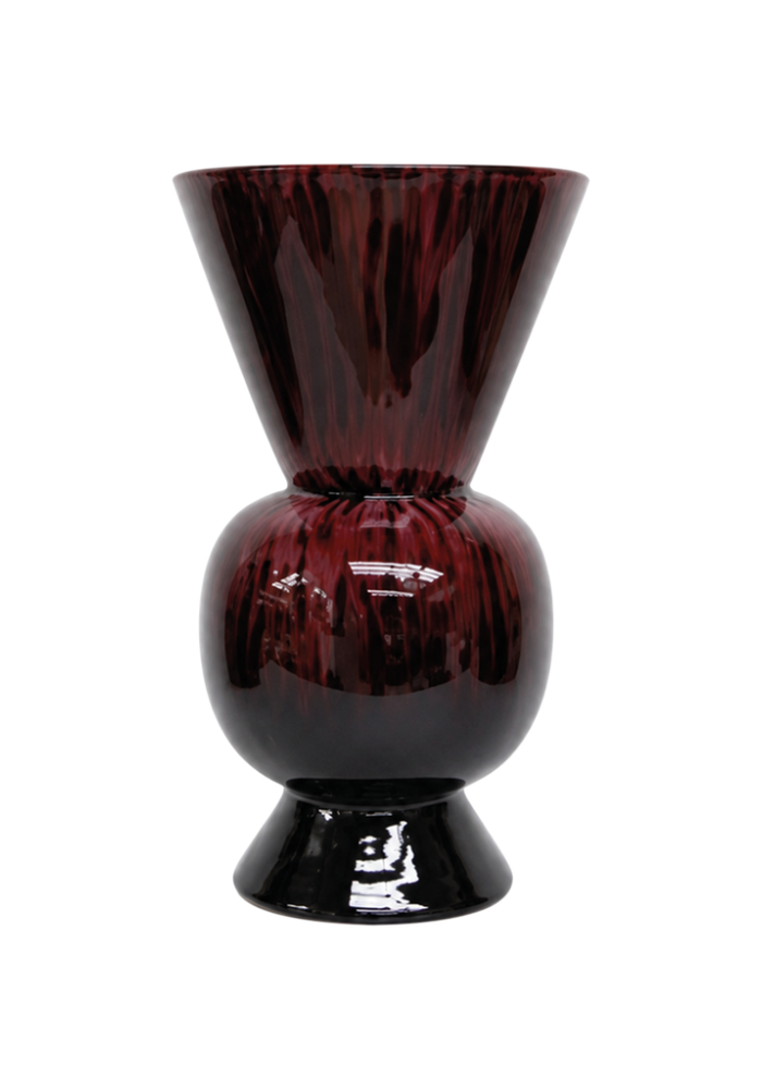 Vase Sienna Burgundy - Opjet
