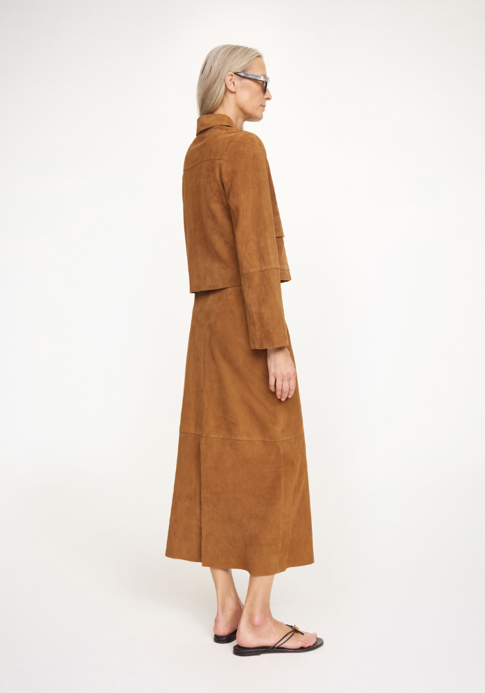 Veste Annie Daim Rusty Sand - By Malene Birger