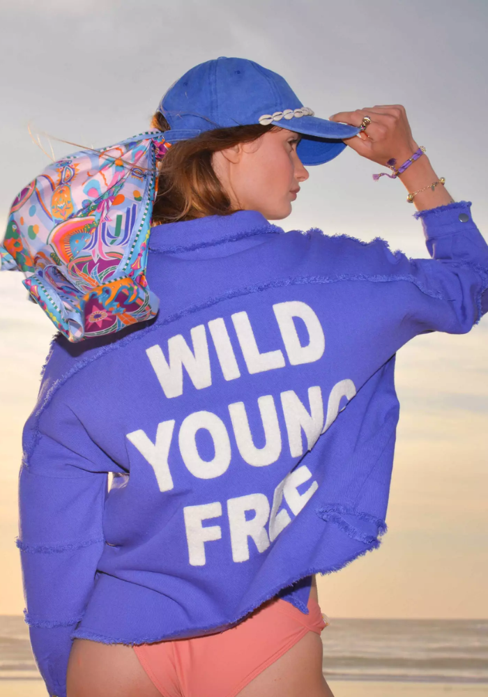 Veste Jysko Bleu - Wild Paris