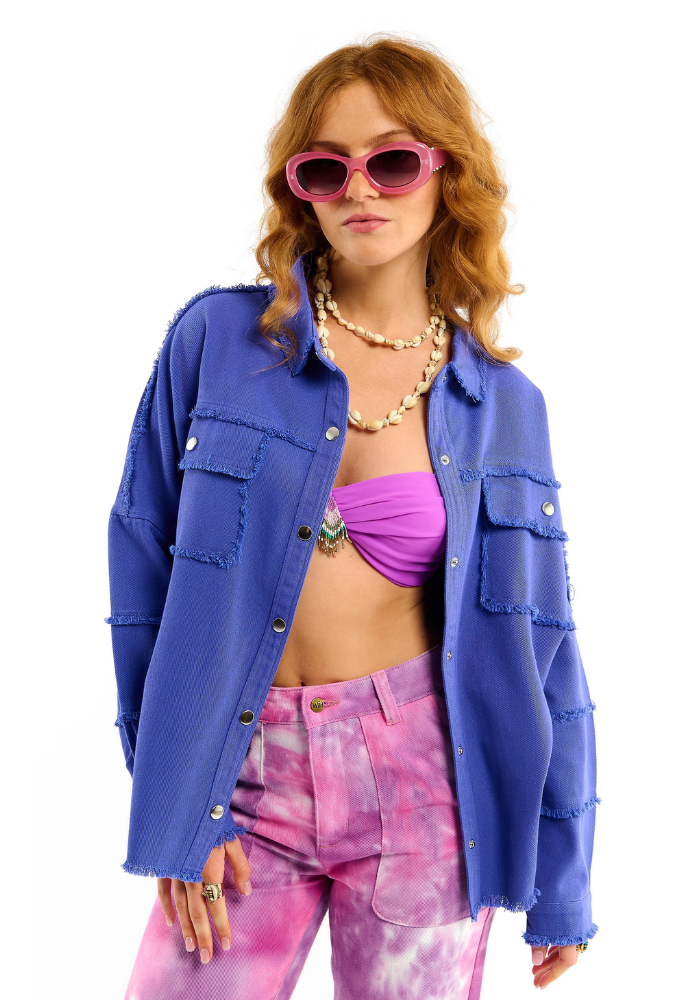 Veste Jysko Bleu - Wild Paris