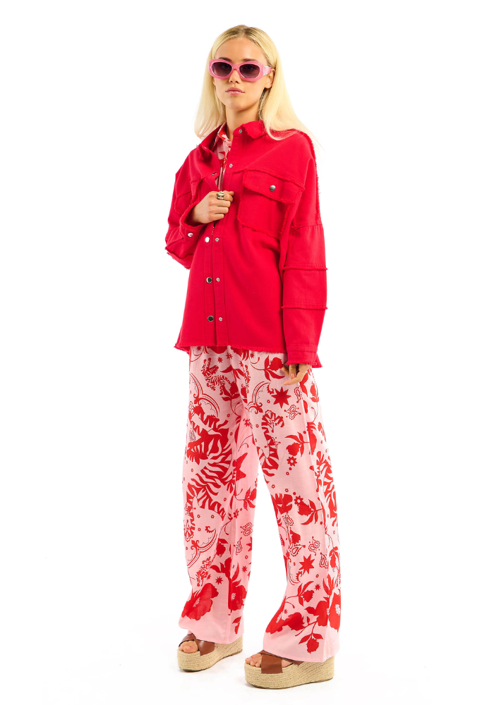 Veste Jysko Rouge - Wild Paris