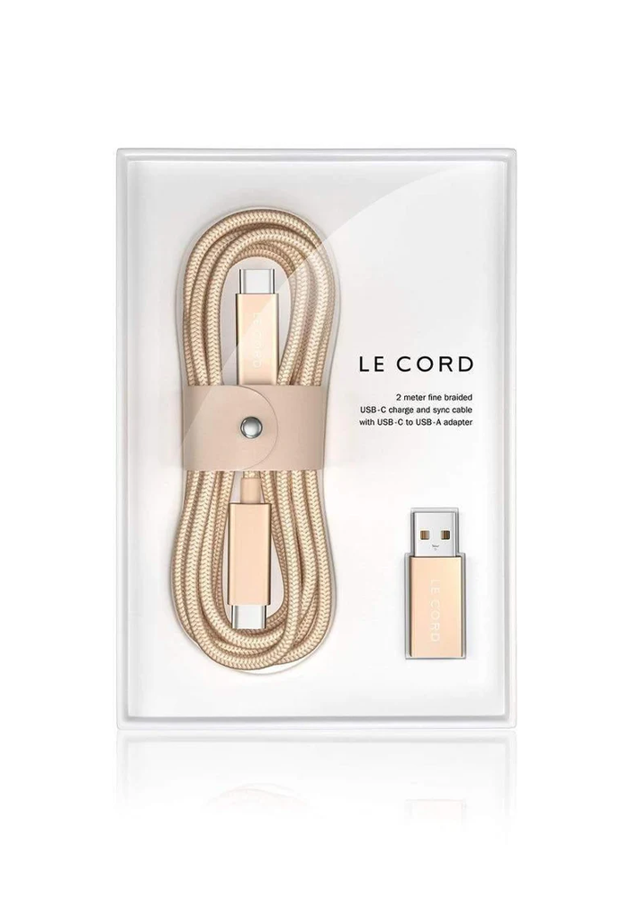 Usb Type C Avec Adaptateur Usb-A Gold