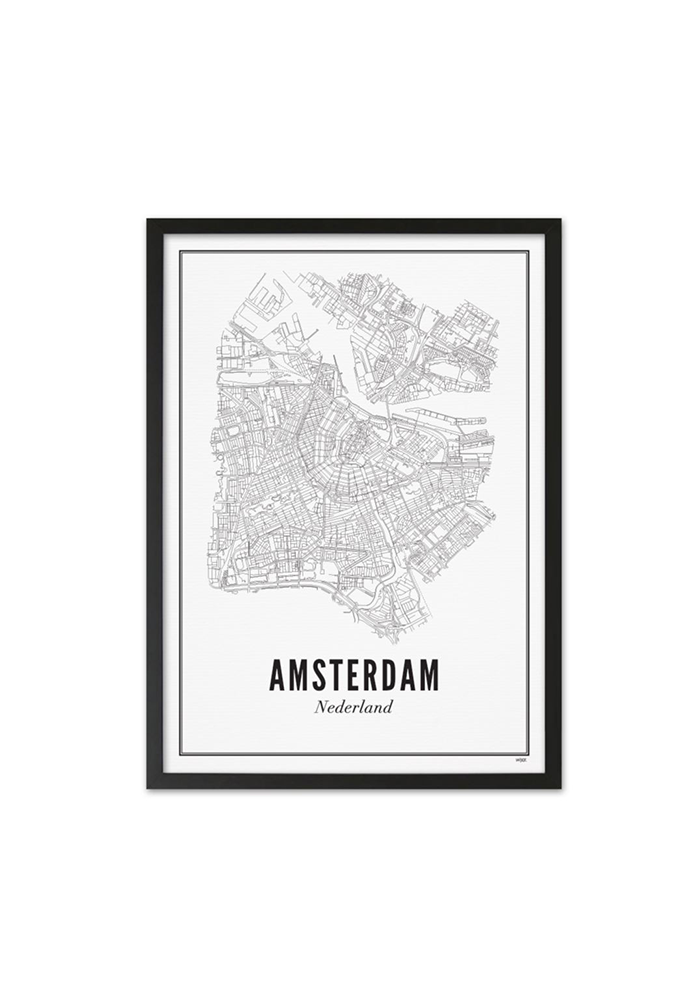 Affiche Ville Amsterdam