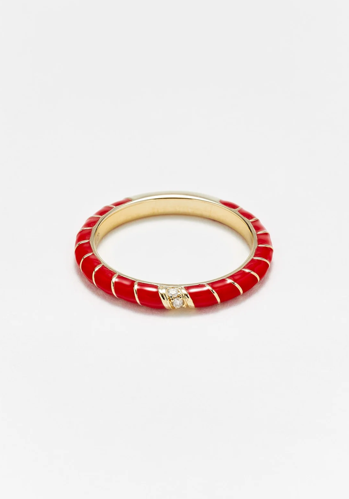Alliance Mini Torsade Rouge