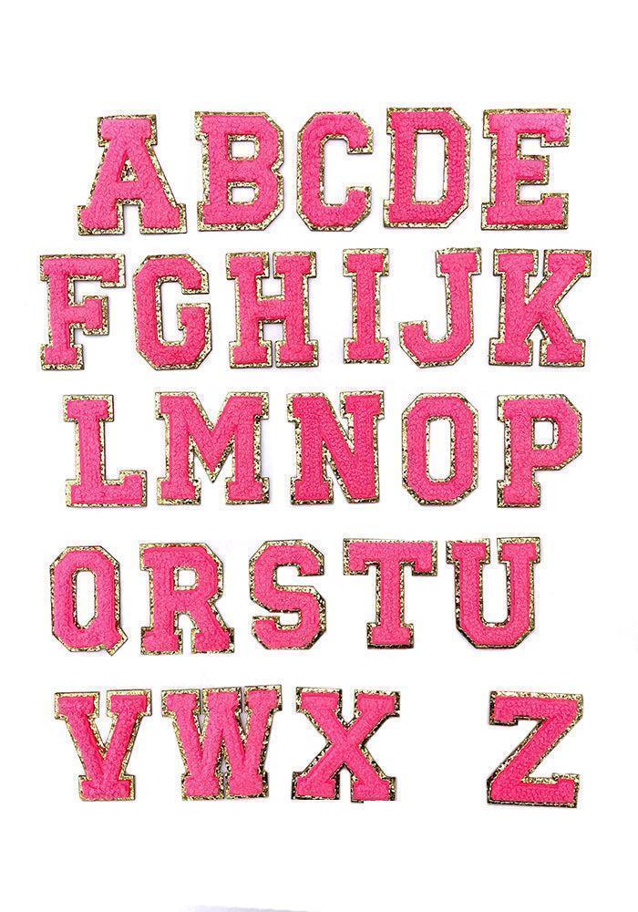 Sticker Columbia Lettre Rose Fluo - Maison Baïka