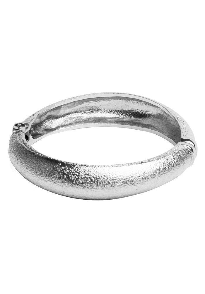Jonc Amok Martelé Argent - Argelouse
