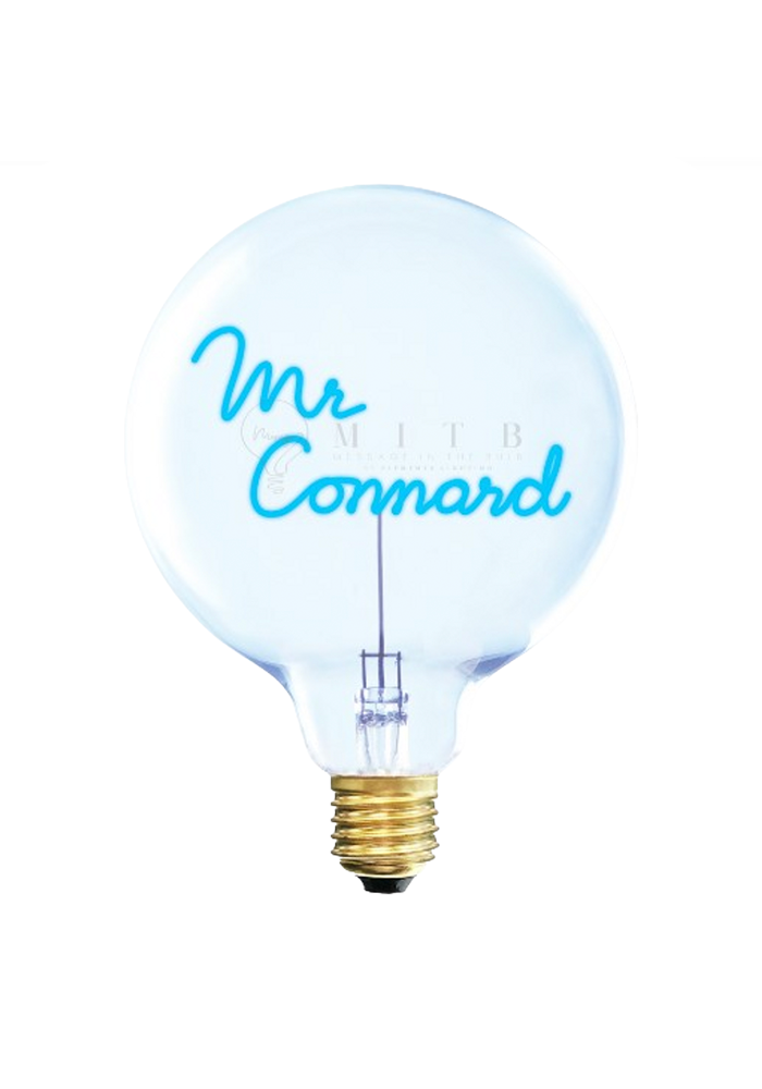 Clear Glass Mr Asshole Light Bulb