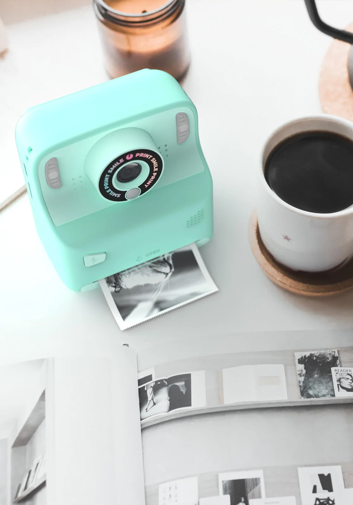 Appareil Photo Pixiprint Turquoise - Mob Paris