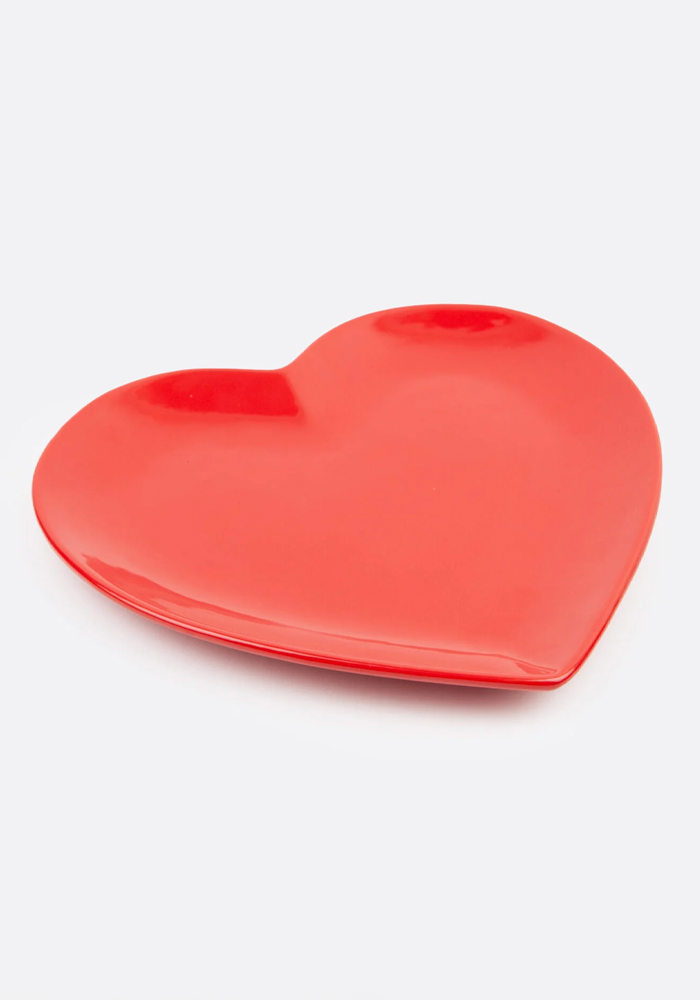 Assiette Love Rouge - Blush Sélection Décoration