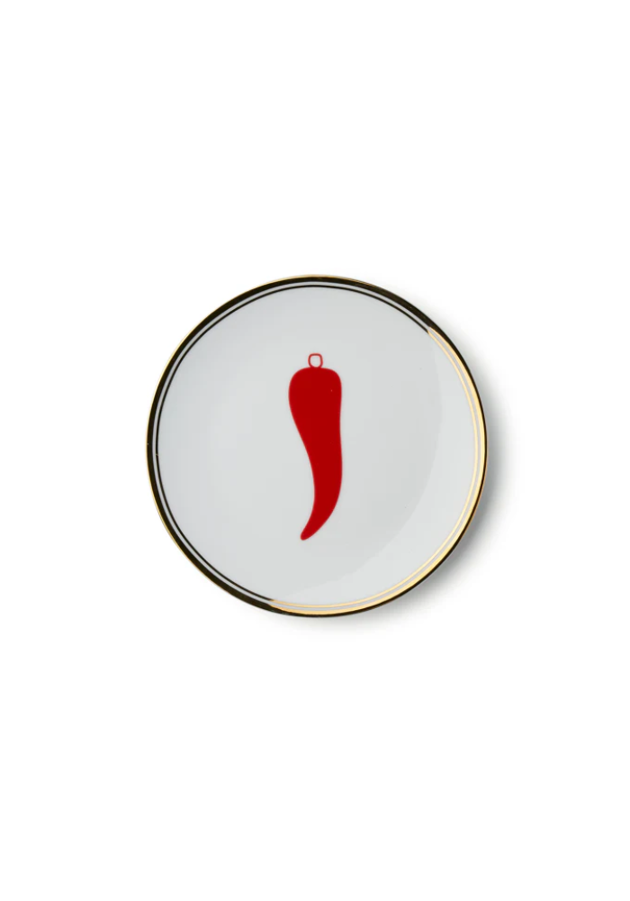 Assiette Piment Rouge - Bitossi Ceramiche