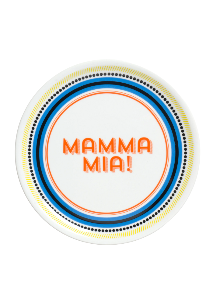 Assiette À Pizza Mamma Mia - Bitossi Ceramiche