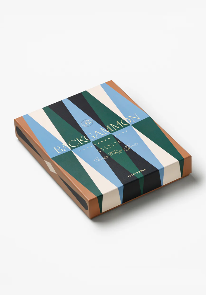 Backgammon Lacquered Wood
