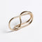 Anillo Doble L'Audacieuse Reversible Vermeil