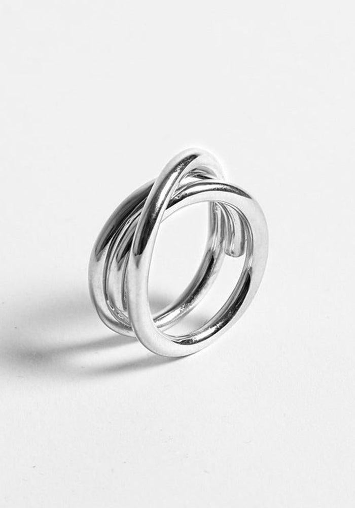 Bague La Passionnée Réversible Argent - Mayrena