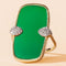 Bague Sangha Onyx Vert
