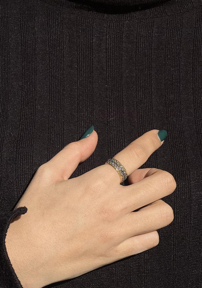 Bague Madone Diamants Polki - Vic Et Max