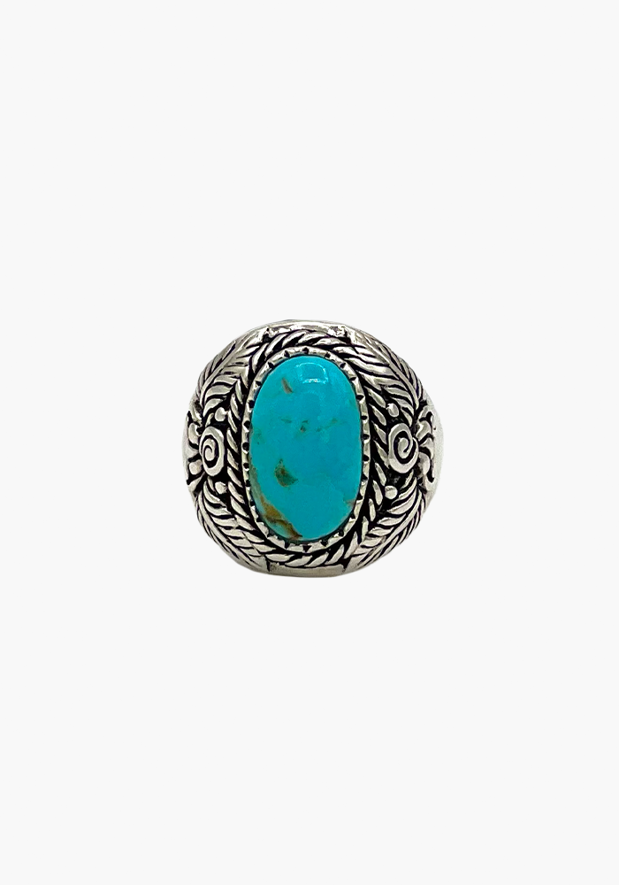 Bague Bombée Turquoise - Sélectionné par Blush