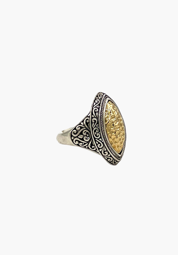 Bague Argent Et Plaqué Or - Sélectionné par Blush