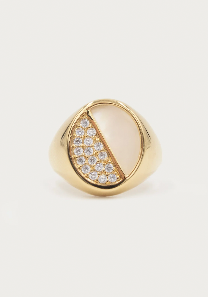 Bague Halo Nacre - Sigal