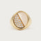 Halo Mother of Pearl Ring