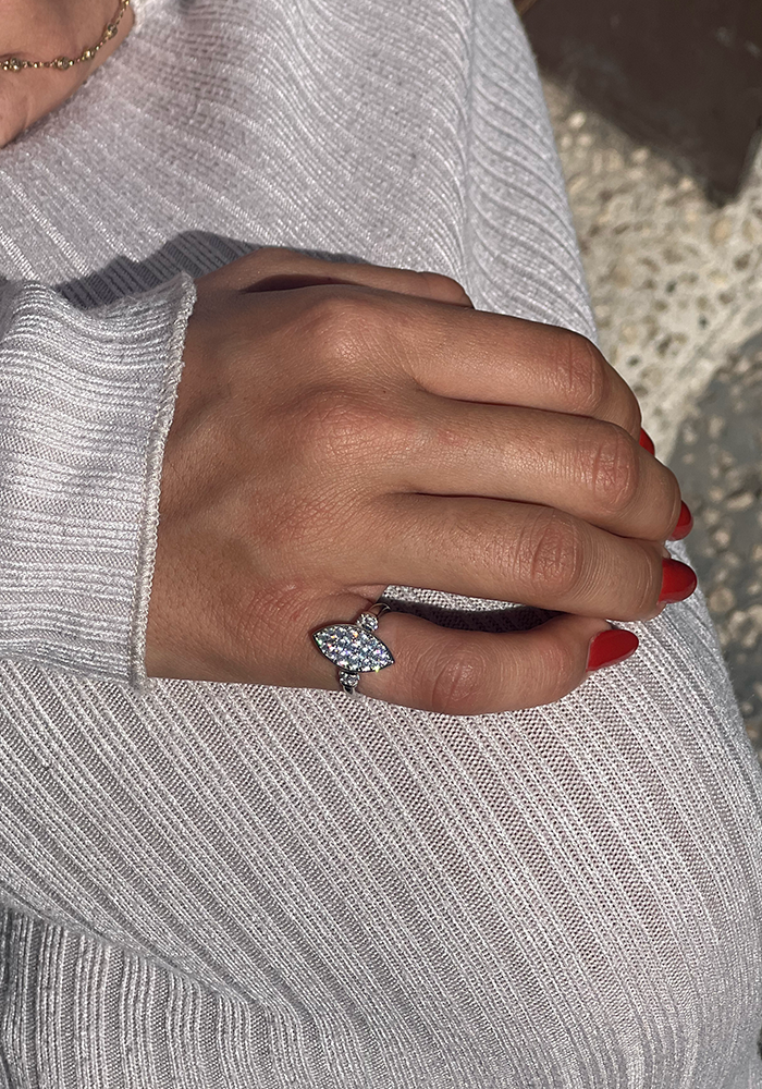 Bague Leva Argent - Maison Baïka