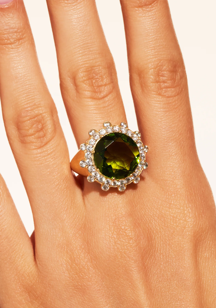 Bague Soleil Sauvage Kaki - Be Maad