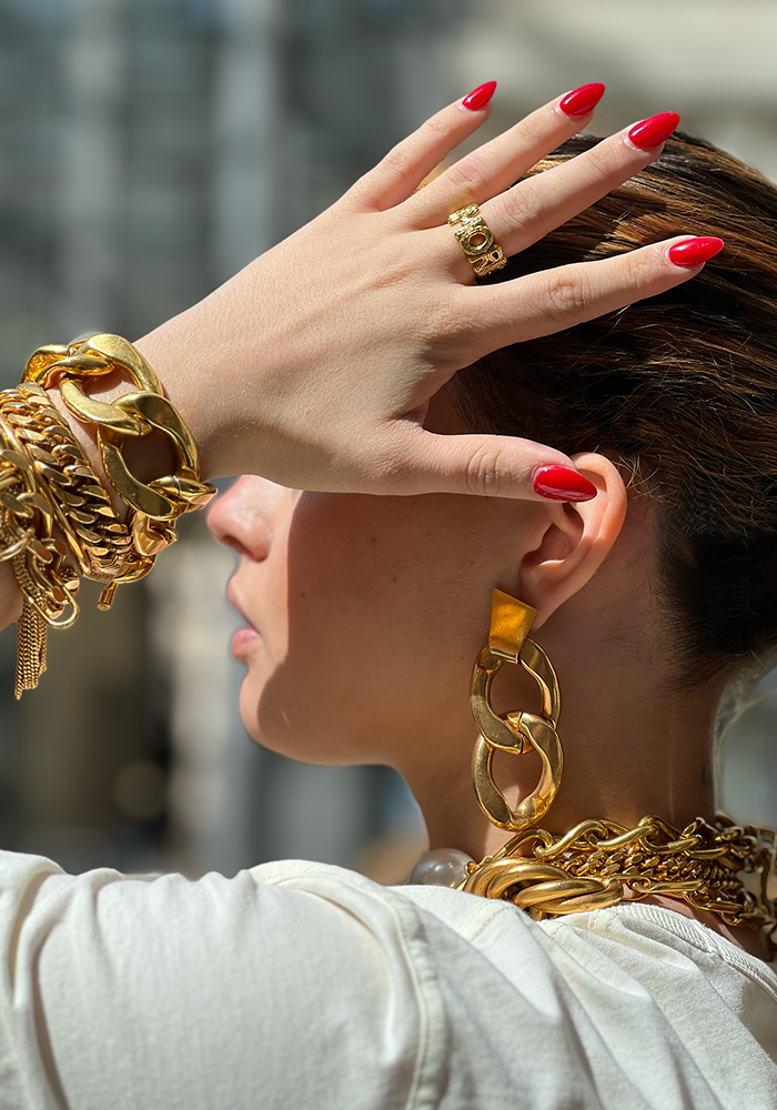 Boucles D'Oreilles Babylone - Perrine Taverniti