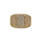 Anillo Arthur bañado en oro