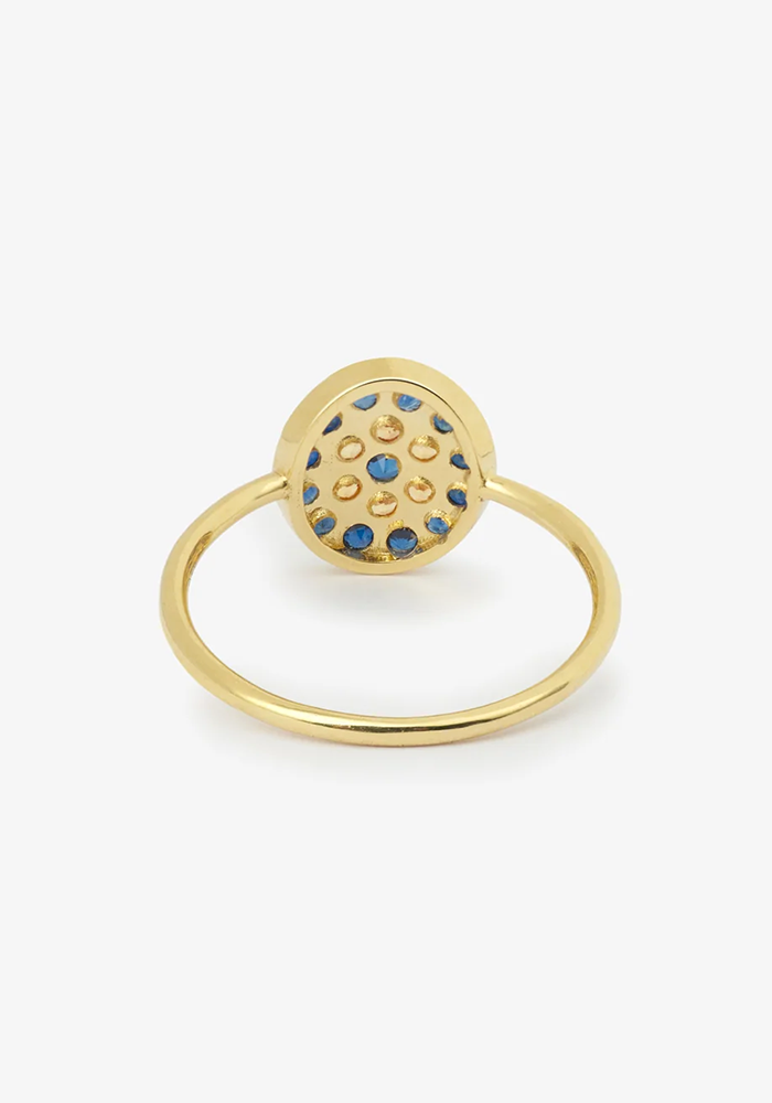 Bague Babystone 1 Bleue - Sophie D'Agon