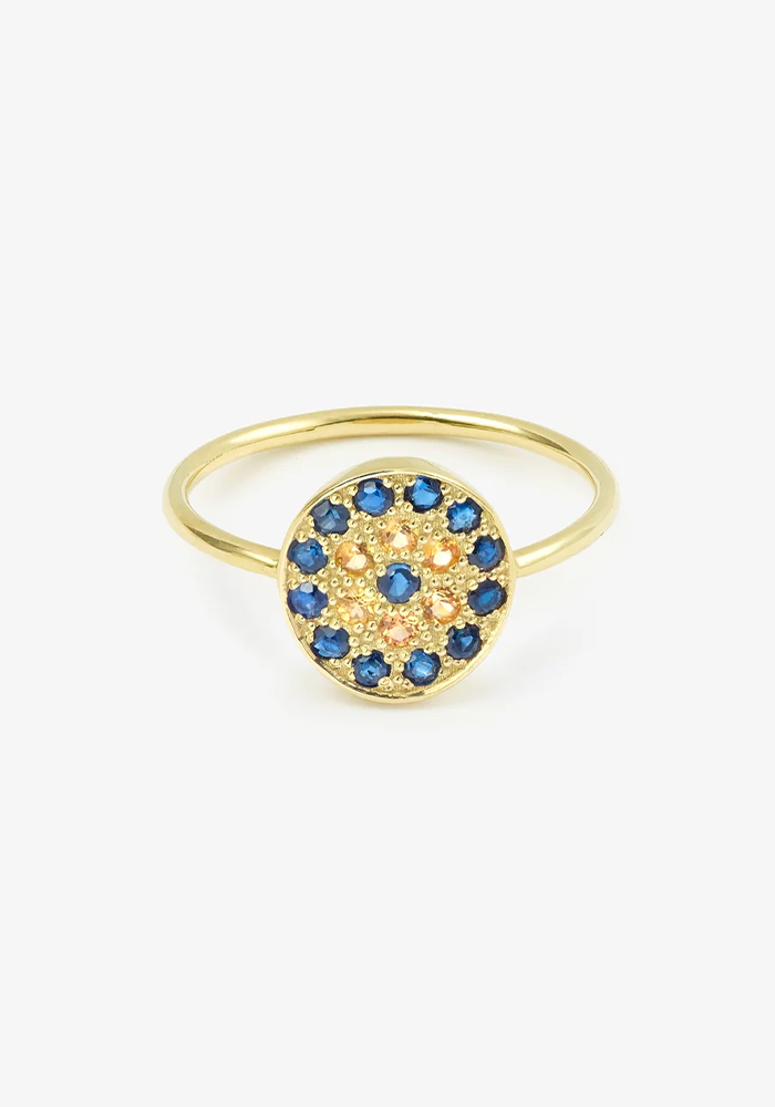Bague Babystone 1 Bleue - Sophie D'Agon