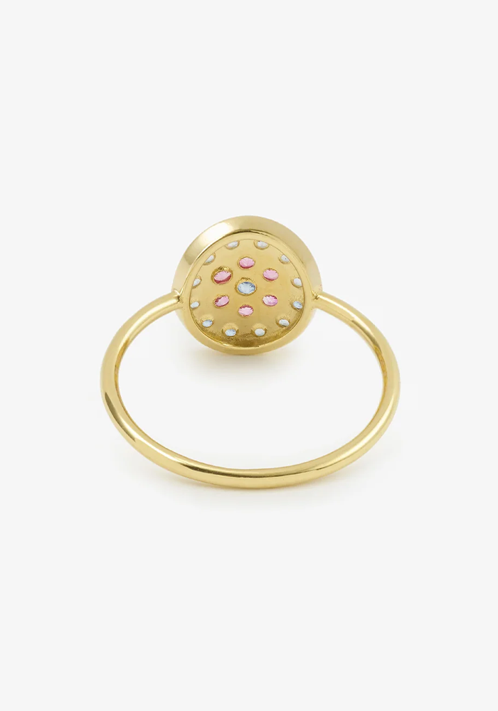Bague Babystone 1 Rose - Sophie D'Agon