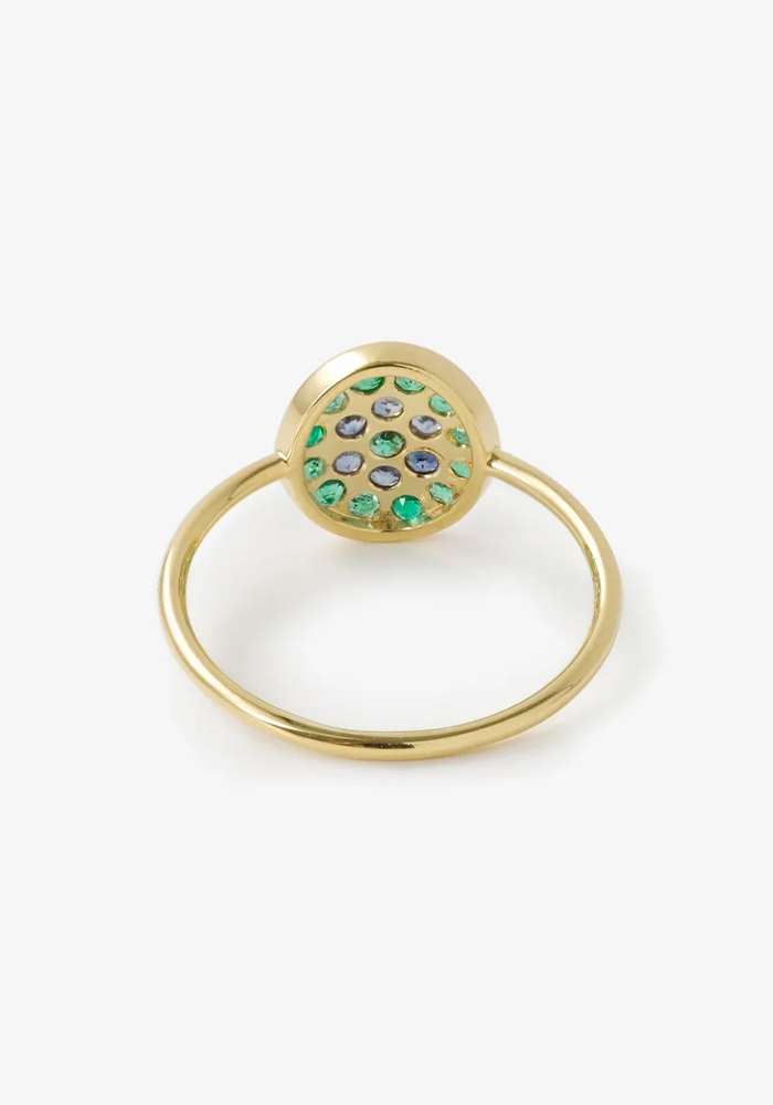 Bague Babystone 1 Verte - Sophie D'Agon