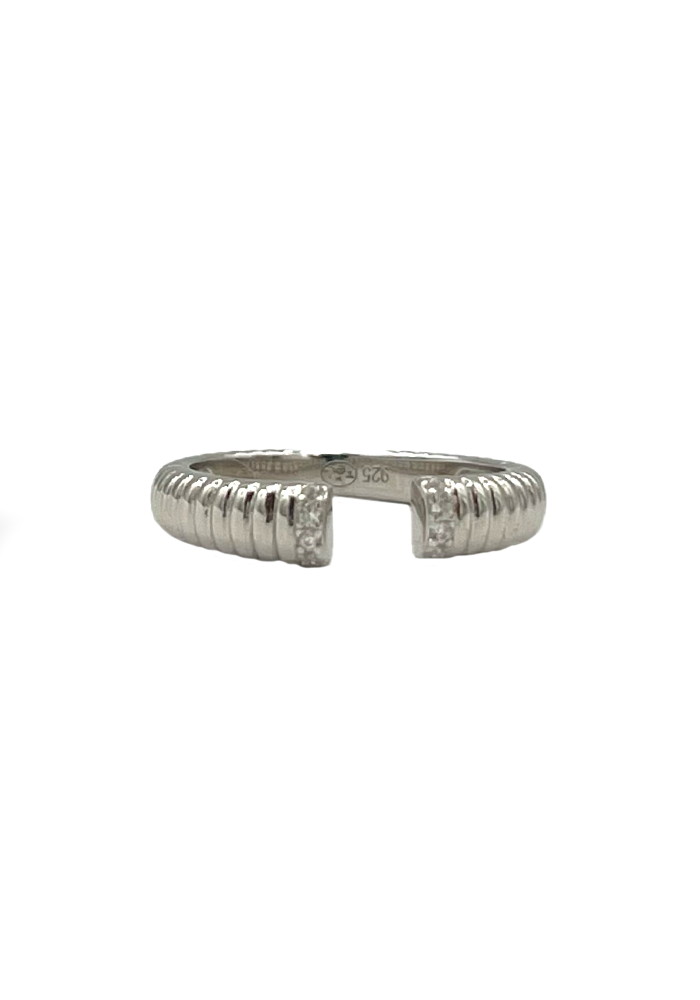 Bague Dina Argent - Maison Baika
