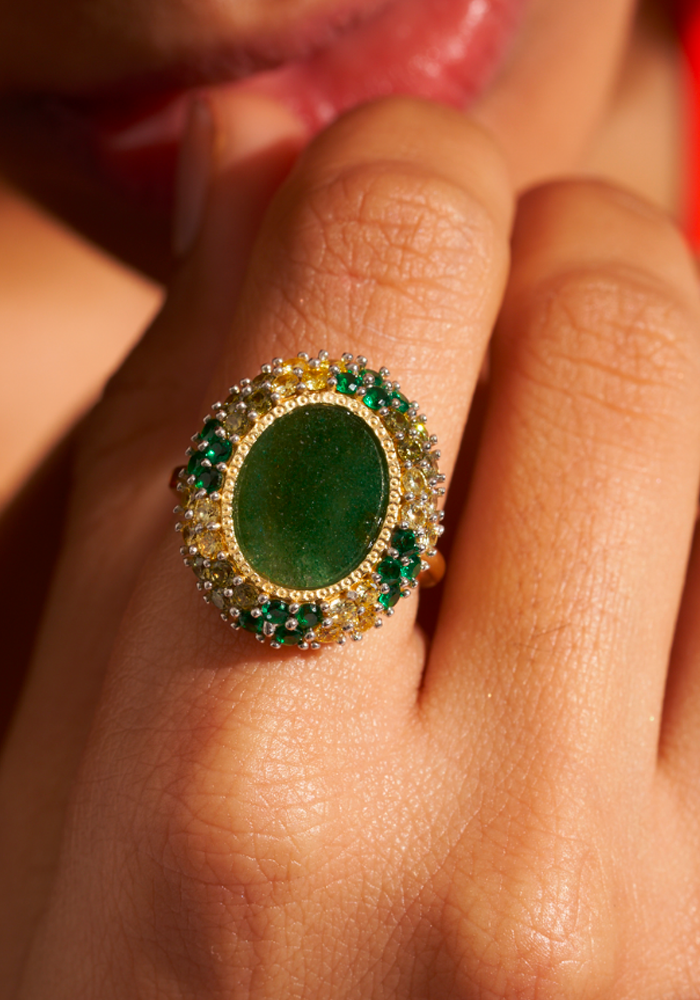Bague Mirage Aventurine - Be Maad