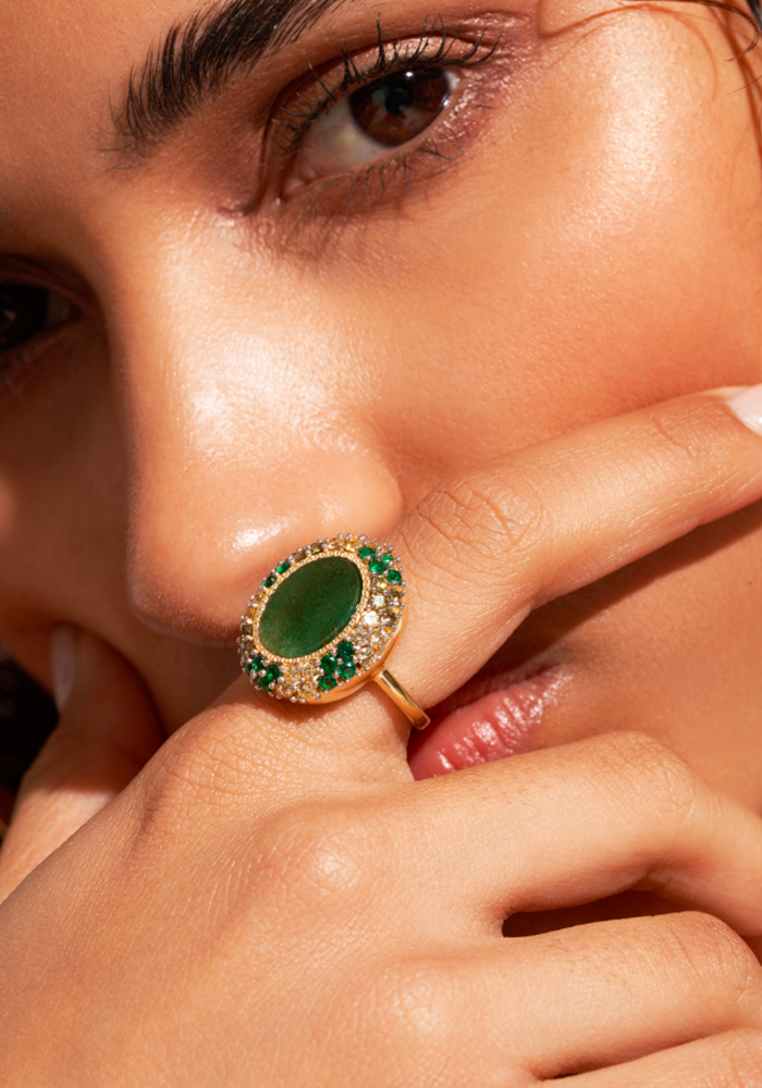 Bague Mirage Aventurine - Be Maad