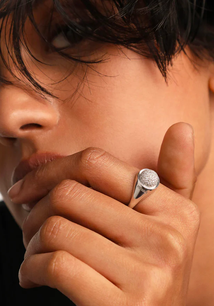 Bague Moon Argent - PD PAOLA