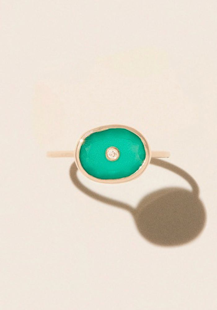 Anillo Orso Onix Verde