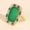 Ranee Green Onyx Ring