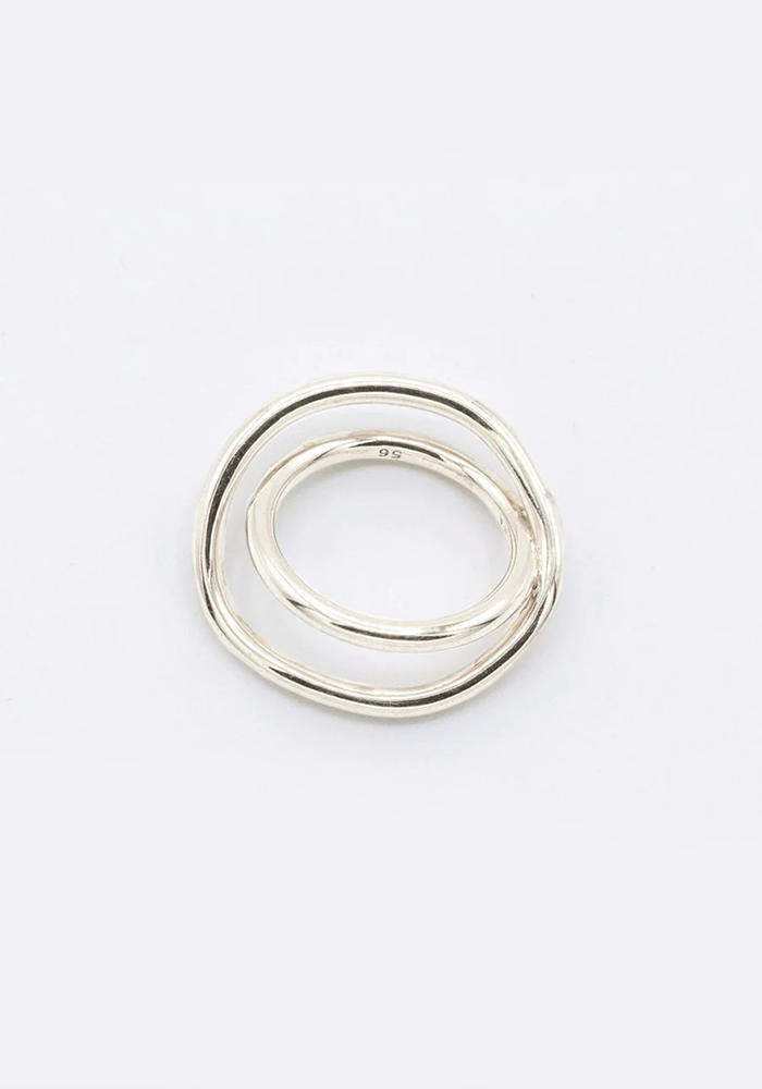 Bague Shell Argent - Mayrena