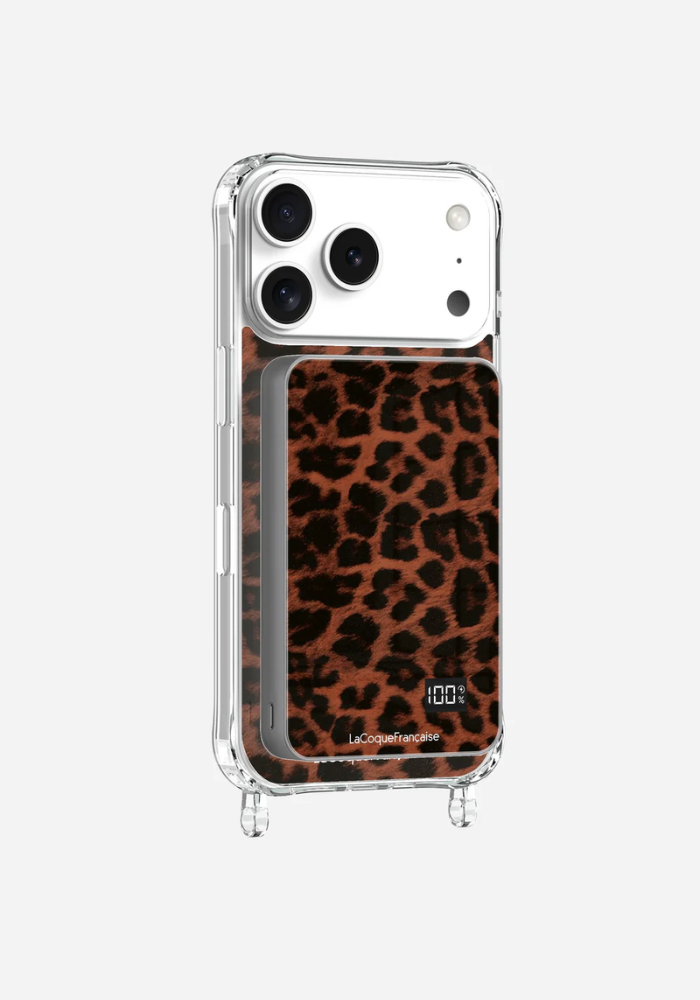 Batterie Magsafe Léopard - La Coque Française