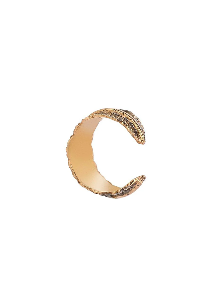 Bijou D'Oreille Feather Cuff - Kismet By Milka