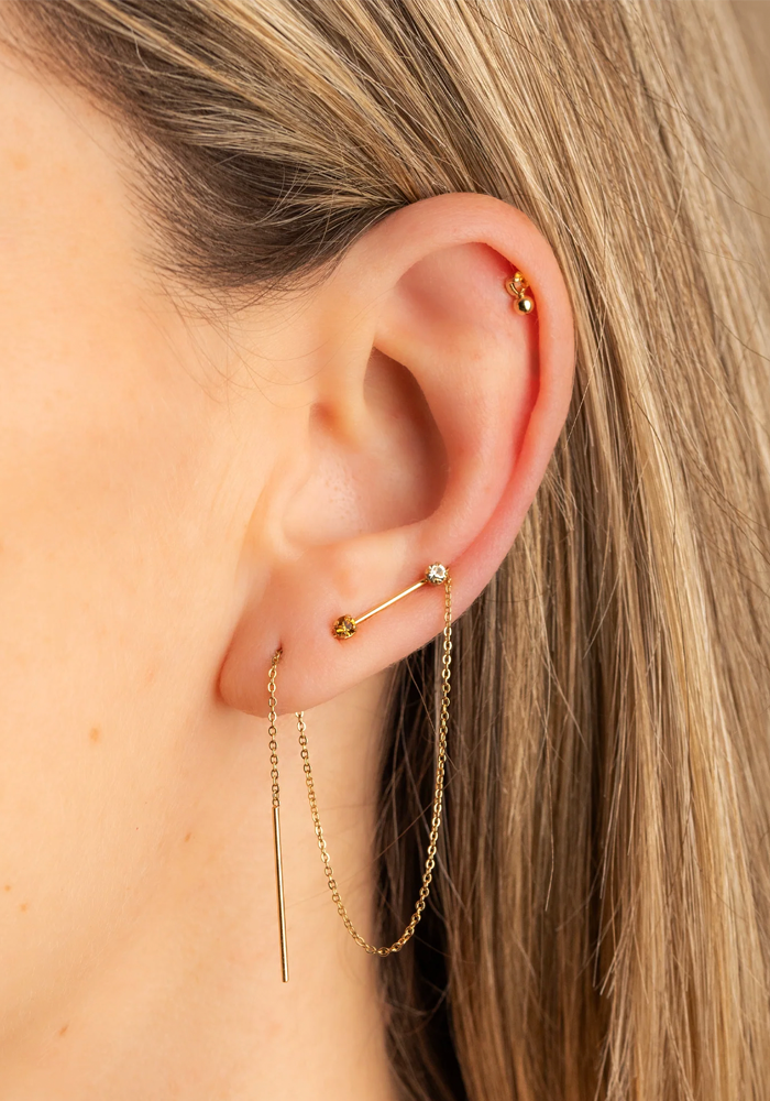 Bijou D'Oreille Prosper Topaze - April Please