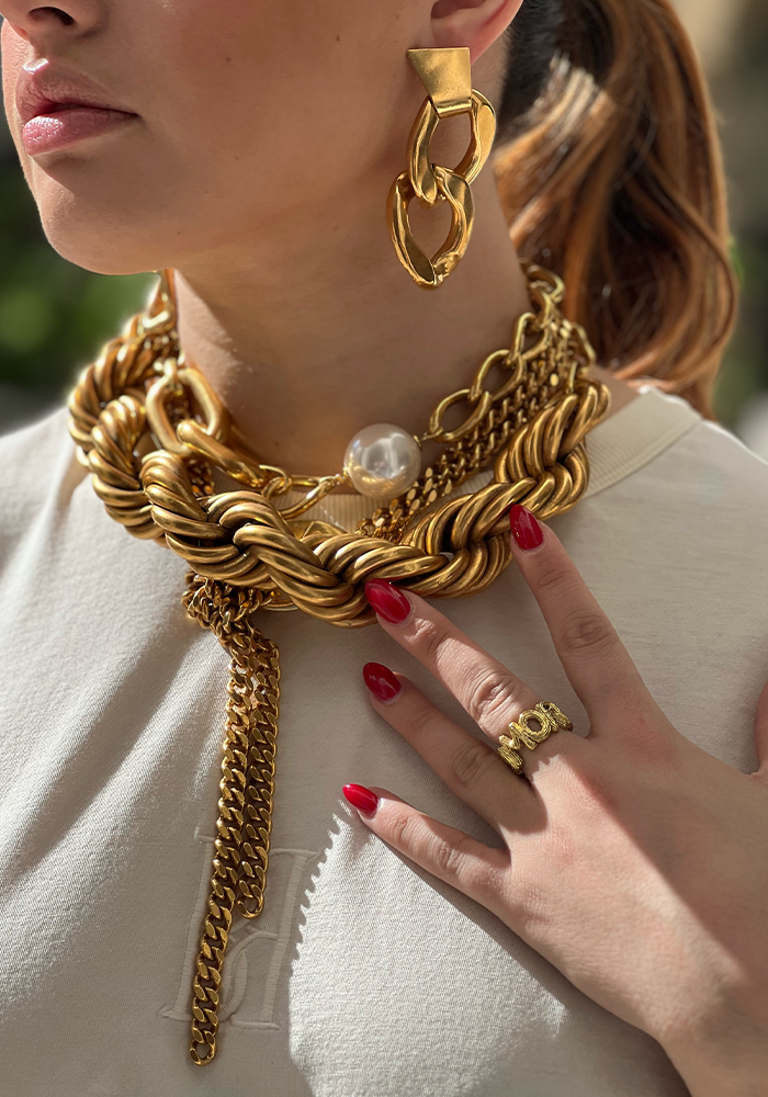 Boucles D'Oreilles Babylone - Perrine Taverniti