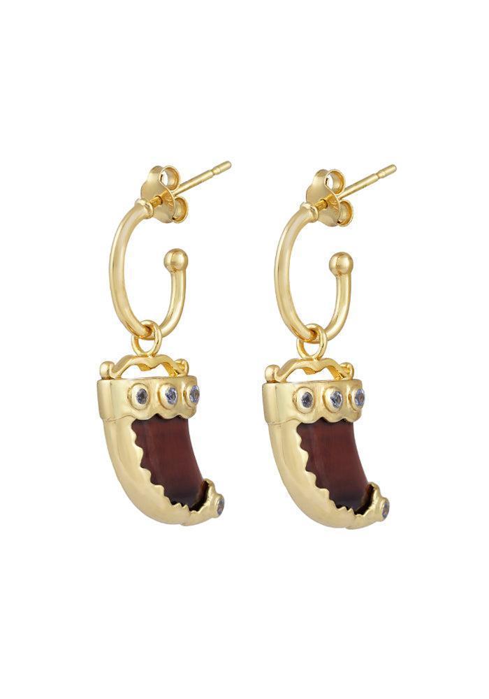 Boucles D'Oreilles Mini Shere Khan 1 - Dorothée Sausset